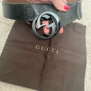 Gucci mens belt